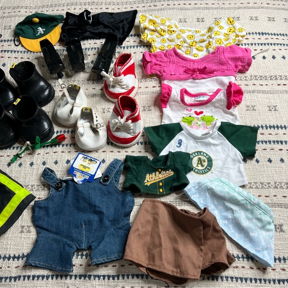 Build a Bear Lot Clothes Firefighter Collector Fireman Outfit + More - Picture 3 of 3